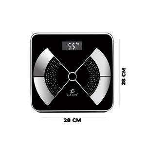 Bilancia Digitale Intelligente per Grasso Corporeo fino a 180kg, Bilancia Elettronica da Bagno con Funzione di Misurazione del Grasso - Product Image 2
