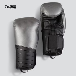 Eleve su rendimiento con los guantes de boxeo de cuero y gamuza de Grado Profesional, guantes de batalla de alta calidad personalizables, modelo 2024 - Product Image 1