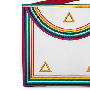 Tablier maçonnique personnalisé en cuir fait à la main Royal Ark Mariner Grand Officier Tablier - Product Image 2