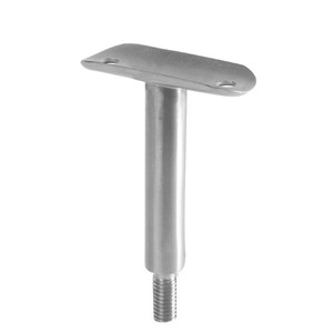 SS316L Schwarzes Finish Rohr Edelstahl Handlauf Fitting Geländer Treppen geländer Zubehör Handlauf halterung-Gerade - Product Image 3