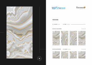 Norme internationale 60x120cm Harmony Carreaux Golden Vein Brillant Parfait pour les entrées et les couloirs résidentiels haut de gamme - Product Image 5