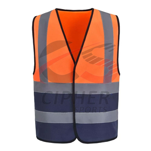 Chaleco de trabajo de seguridad sin mangas de último diseño, chaleco personalizado para exteriores, chaleco de trabajo de seguridad de malla para hombres - Product Image 5