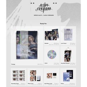 [ลดราคา] NMIXX - Fe3O4: FORWARD 4th EP อัลบั้มโฟโต้บุ๊คเวอร์ชั่น (Ready Ver / Go Ver) - Product Image 3