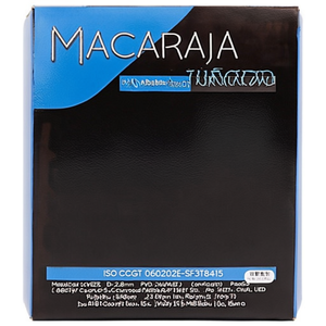 Inserto de Torneado Indexable con Recubrimiento PVD ISO CCGT 060202E-SF3T8415 D.2.8mm, Paquete de 10 Unidades para un Uso Eficiente de la Herramienta - Product Image 2