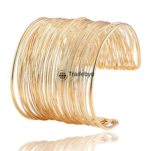 Designer Handmade <b>Boho</b> Style Copper Bangles for Girls and Women Tradebyd's Fashion Jewelry - Product Image 2