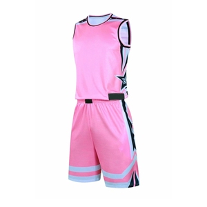 ชุดบาสเก็ตบอลชุดบาสเก็ตบอลชุดกีฬาตัดและเย็บโลโก้ตามต้องการ - Product Image 5