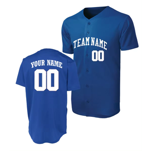 ชุดกีฬาเบสบอลซอฟต์บอลสำหรับผู้ใหญ่แบบยูนิเซ็กซ์ ผ้าโพลีเอสเตอร์ระบายอากาศได้ดี พิมพ์ลายแบบรีดร้อน ปรับแต่งได้ ไซส์พลัส แห้งเร็ว - Product Image 3