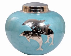 Urna de Cremación de Metal, Artículos Funerarios Clásicos, Urna de Alta Calidad para Cenizas Humanas, Urna Decorativa Americana para Cenizas Humanas - Product Image 6