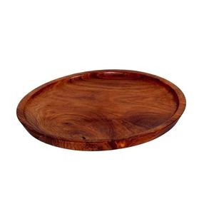 Vajilla de diseño de alta tendencia, platos de comedor de madera para restaurante y hogar, platos de madera modernos en la costa baja - Product Image 2