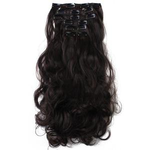 คลิปหนีบผมเวียดนามแท้ต่อคลิปในมัดผม8นิ้ว-32นิ้วสีที่ต่างกันนุ่มและเรียบ - Product Image 1