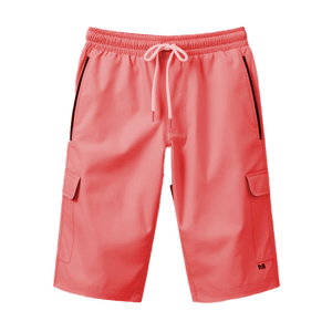 Shorts de sport pour hommes en polyester avec poche zippée, séchage rapide, pour la gym, la course et l'entraînement, légers, vêtements de sport OEM ODM - Product Image 2