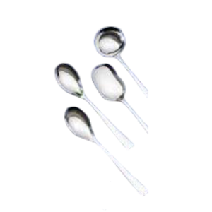 Cuchara grande de acero inoxidable para servir, el mejor material, espejo pulido con acabado plateado espejado para servir comida en fiestas - Product Image 3