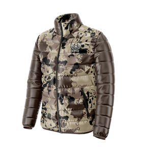 Chaqueta impermeable personalizada North de alta calidad para hombre, diseño acolchado ligero para invierno, ropa informal, tela de lona, venta al por mayor - Product Image 6