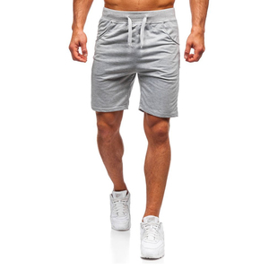 Pantalones cortos de verano ligeros para hombre en tejido transpirable con cintura con cordón ideal para actividades de playa y ropa casual - Product Image 5