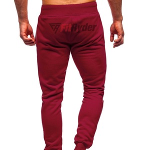 Pantalons empilés OEM pour hommes Pantalons de survêtement évasés 100% coton avec fonction extensible Meilleure mode Logo personnalisé Taille moyenne - Product Image 1