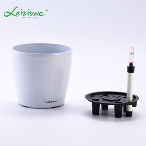 Decorazione auto-innaffiante del festival di natale albero fiori vasi decorativi fioriera - Product Image 4