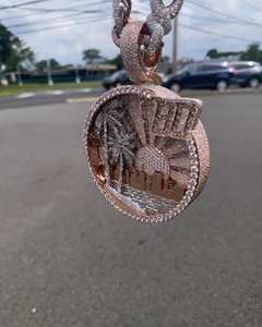 Bijoux de bus 3D brillants personnalisés pour hommes, testeur de diamants de passage de Moissanite VVS, pendentif boule 3D plaqué glacé - Product Image 5