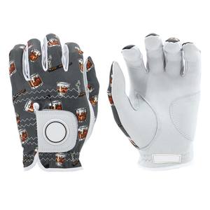 Gants de golf Cabretta personnalisés unisexes en peau de mouton antidérapants, doux, confortables et respirants - Product Image 3