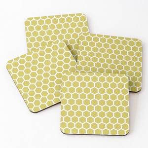 Strong Wooden & Stone <b>Coaster</b> Trendy Wood & Enamel Print <b>Coasters</b> <b>Set</b> Home Decor <b>Coasters</b> High Selling New Design Table <b>Coasters</b> - Product Image 2