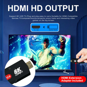 Consola de Videojuegos para el Hogar 2025 <span class=keywords><strong>PS2</strong></span> X2 Mejorada Sistema Dual Retro 3D 64GB 30000+ Juegos con Mando Inalámbrico 2.4G - Product Image 5