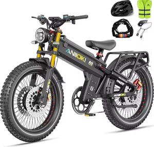 Vélo tout-terrain A9 Pro Max OEM NEUF de haute qualité, 60V70Ah 5600W, double moteur, pneus larges, autonomie 200M, 7 vitesses, garantie 2 ans, DIY - Product Image 3