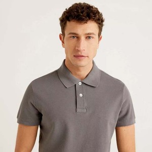 Chemise de golf d'affaires à manches courtes pour homme de haute qualité en jersey de coton et fibre de bambou, grande taille, été, anti-plis, séchage rapide - Product Image 6