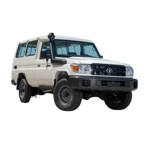 Ready to ship for Toyota Land Cruiser 78 used peerless off-road 3 doors 13 seats with ABS and Wireless door lock with remote