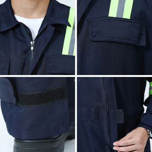 ชุดคลุมนิรภัย Hi-Vis ใส่สบายคุณภาพเยี่ยมชุดคลุมนิรภัยชุดทำงานตามสั่ง - Product Image 4