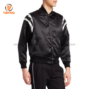 แจ็กเก็ตน้ำทิ้งระเบิดสำหรับผู้ชายเสื้อแจ็คเก็ตขนแกะสำหรับฤดูหนาวดีไซน์ชั้นนำ - Product Image 3