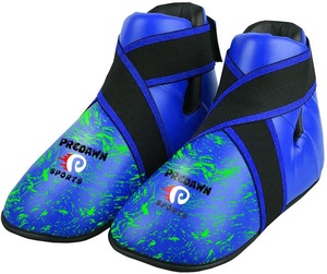 Protège-pieds de karaté - Cuir véritable/artificiel Logo et design personnalisés Toutes les tailles disponibles - Product Image 2