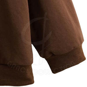 Pull à col rond pour femmes avec sweat-shirts à manches longues 100% coton pour personnaliser votre propre logo de marque - Product Image 4