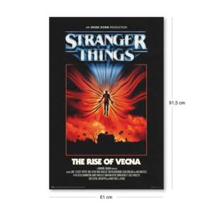 โปสเตอร์ Stranger Things 5 ฉบับ The Rise of Vecna พร้อมแผ่นป้ายพรีเมียมสำหรับแฟนๆ - Product Image 2