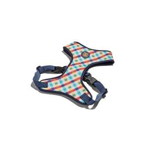 Arnés Ajustable para Perro Phantom, Diseño a Cuadros, Tallas XL y XS, Material de Poliéster y Nailon, con Detalles Metálicos, para Paseos al Aire Libre - Product Image 4