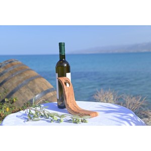 High Quality <b>Wine</b> Bottle Holder Olive Wood Bottle Holder Winr Table <b>Wine</b> Rack Handcrafted Bottle Holder Gift For Mens - Product Image 5
