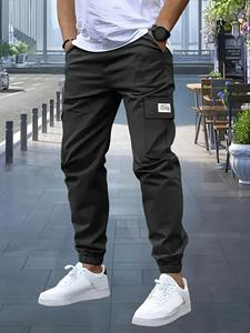 Pantalons pour hommes à séchage rapide 100% coton biologique Collection Cargo Jogger respirant pantalons pour hommes de haute qualité - Product Image 3