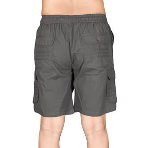 Custom <b>Cargo</b> <b>Shorts</b> for Plus Size <b>Men</b> Elasticated <b>Lightweight</b> Cotton Multi-Pocket - Product Image 2