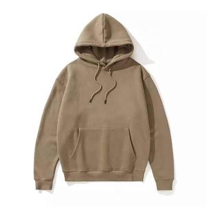 Unisex 500 Gsm impermeable a prueba de viento pulóver Sudadera con capucha pesado desgastado básicos algodón mezclado colores personalizados invierno franela Digital - Product Image 3