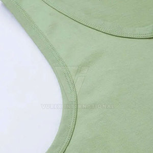 Custom Designed Men's Workout Tank Top 100% Cotton Knitted Eco-Friendly Quick Dry Breathable Casual Style Wholesale Price Online - Product Image 4