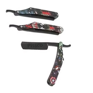 Meilleur fabricant Pissco pour rasoir droit pour hommes, couteau de rasage pliable, rasoir droit en acier inoxydable, outils de beauté - Product Image 3
