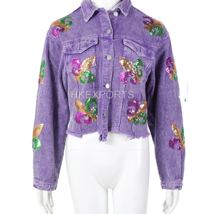 Mardi Gras Apparel Sudadera de gran tamaño para mujer Carnival Trajes de manga larga para mujer - Product Image 5