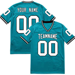 Equipo juvenil Club Camiseta de fútbol americano Ligero Transpirable Ropa de fútbol delgada Kits de nombre personalizado Tallas grandes Característica impresa - Product Image 2