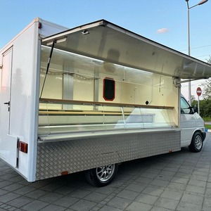 Conteneur de cuisine mobile 4,8 m en acier inoxydable, espace de préparation, compartiments isolés, utilisation en extérieur, montage facile - Product Image 2