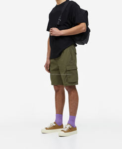 Streetwear coupe ample short en jean personnalisé short lourd garçon en détresse Baggy Jots fabrication de vêtements short uni et blanc pour hommes - Product Image 2