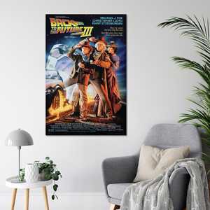 Póster de pared de estilo moderno de Regreso al futuro Parte III - Product Image 1
