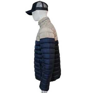 Venta al por mayor chaquetas de talla grande para hombres 2025 invierno burbuja chaqueta acolchada al aire libre Abrigo acolchado cálido logotipo personalizado chaqueta para hombres - Product Image 5