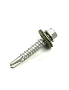 Tornillo de Taiwán Tornillos bimetálicos para techos-Punto de perforación HWH #3 con arandelas Unidas Hecho en Taiwán Punto de perforación automática - Product Image 1