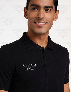 Nuevo estilo, camisetas Polo de alta calidad para hombre, 100% algodón, 150-220gsm, Impresión de logotipo personalizado, uniforme de trabajo escolar, camisetas Polo de verano - Product Image 4