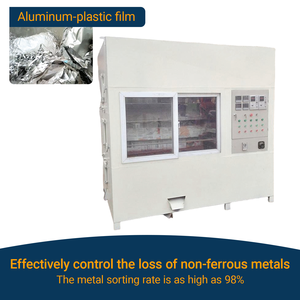 Separador electrostático de reciclaje de plástico completamente automatizado Máquina separadora de metales de plástico Máquina separadora electrostática - Product Image 2