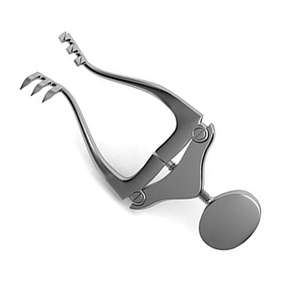 Sklar Jansen Scalp Retractor en acier inoxydable à pointes émoussées 3x3 auto-fixantes SurgiRight, manuel, pour usage hospitalier, certifié CE - Product Image 4