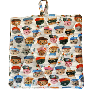 Vente en gros de mitaines et porte-casseroles matelassés | Ensemble de cuisine personnalisé imprimé personnalisé - Product Image 2